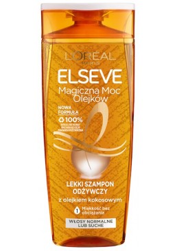 Шампунь L'Oreal Paris Elseve Роскошь кокосового масла для нормальных волос, которые нуждаются в питании, 400 мл